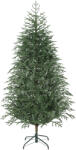 HOMCOM Brad Plin de Crăciun de 6 ft cu Vârfuri Dense Realiste, Montaj Ușor - Verde | Aosom Romania (83C-087V01GN)