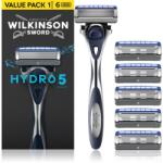 Wilkinson Sword Hydro5 borotva + cserepenge 5 db