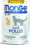 Monge MONOPROTEIN Pouch Paté STERILISED csirke 85 g KARTON - 4 db