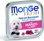 Monge Fresh Paté&Chunkies marha 100 g KARTON - 4 db