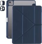 AlzaGuard Clear Flip tok, iPad Air 11" (M2-M4)/iPad Pro 11"(2018-2022) és Pencil - sötétkék (AGD-TCCF080D)