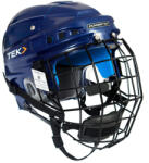 POWERTEK Cască de hochei V3.0 Combo Navy Junior