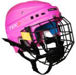POWERTEK Cască de hochei V3.0 Combo Pink Junior S