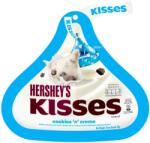 Hershey's Kisses fehér csokoládé habcsók kekszdarabkákkal 82 g (27241)