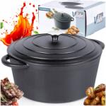 Vilde Öntöttvas fazék bogrács fedővel, kerek 28 cm 5, 9L (5900670102293)