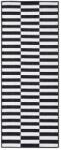 Hanse Home Черно-бял пътека за открито и закрито 80x300 cm Viela - Hanse Home (106272-80x300)