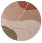 Villeroy & Boch Сиво-розов вълнен кръгъл килим ø 160 cm Arteo - Villeroy&Boch (106471-160)