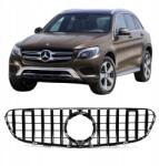 5K Parts Grill Rács Maszk Mercedes Glc W253/X253/C253 2015-2019 Panamerikai Stílusú Piano Black