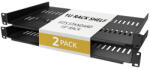  2-pack 1u Server Rack Shelf (cabshelfv1u-2pk)