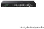 TENDA Switch PoE - TEG1128P-24-410W (24x1Gbps + 2x 1Gbps Uplink + 2x SFP; 24 af/at PoE+ port; 410W; rack-mount) (TEG1128P-24-410 W)