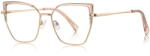 Techsuit Ochelari de Calculator, F, Cat Eye - Techsuit Reflex PC (3156) - Gold/Pink (KF2359254)