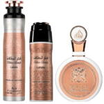 Lattafa Perfumes Pride of Lattafa Fakhar Lattafa Dárková sada EDP 100 ml, deospray 200 ml a bytová vůně 300 ml (6298043160780)