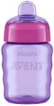 Philips Cana cu tetina de formare Philips-AVENT, 260ml, 9luni+, Mov (SCF553/03) - vexio