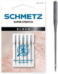 Schmetz Set 5 ace de cusut Black, materiale delicate elastice, finete 75, Schmetz HAX1 SP SU VMS (SC-717467) - vexio