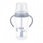 Nuk Perfect Match training baby bottle with straw PENGUIN 260 ml (59212-NUK-10216320)