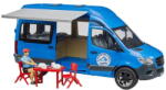 BRUDER MB Sprinter Camper with driver (02684) Figurina