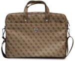 GUESS Bag GUCB15P4TW 16 "brown / brown Saffiano 4G Triangle Logo (3666339051105) - vexio Geanta, rucsac laptop