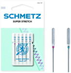 Schmetz Set combinat 5 ace de cusut, materiale foarte elastice, finete 75-90, Schmetz HAX1 SP VTS (SC-719647) - vexio