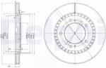 DELPHI Disc Frana Bg3821 Suzuki Grand Vitara I/Grand Vitara I Autoturism De Teren, (BG3821)