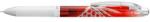 Pentel EnerGel BLN75 Kiriko, Rokkaku Kagome zseléstoll 0,25 mm, nyomógombos, kék (PENBLN75ED2)