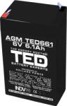 TED Electric 6V 6,1Ah TED002938