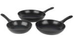 Salter BW08773 Geo Hex 3-Piece Fry Pan Set - 20/24/28cm (T-MLX60443)