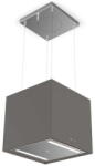 Faber 345.0607. 589 - Hota Insula Soft Cube, 41 cm, 680 m³/h, 3 Trepte, Filtru Aluminiu, Iluminare LED, Gri (345.0607.589) Hota