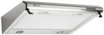 Tornado Hota Traditionala, 50 cm, 380 m³/h, 3 Trepte, Filtru Aluminiu 5 Straturi, Iluminare LED, 65 dB, Inox (10969) Hota