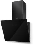 Faber 330.0529. 664 - Hota Decorativa Tangentiala, 55 cm, 700 m³/h, Touch, Iluminare LED, Clasa C, Negru (330.0529.664) Hota