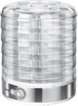 MPM Deshidratator pentru alimente MPM, 5 tavi, Controlul temperaturii (35 ° C-70 ° C), Fara BPA, Transparent (MSG-11) Uscator de fructe