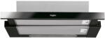 Whirlpool Telescopic Putere de absorbtie 304 mc/h 3 trepte viteza Iluminare LED Filtru carbon 60 cm Negru (AKR750GK) Hota