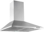 Respekta Hota, 60 cm, 338 m³/h, 3 Trepte, Filtru Aluminiu, Iluminare LED, 65 dB, Argintiu (CH22058IXB) Hota