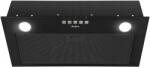 Amica Hota Sub-Dulap, 60 cm, 175 m³/h, 3 Trepte, Filtru Aluminiu, Iluminare LED, 65 dB, Negru (OMC6217B) Hota
