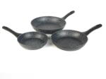 Salter BW06235S1BRMFOB Megastone 3-Piece Frying Pan Set - 20/24/28cm (T-MLX60807)