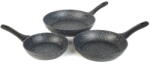 Salter BW11459BRMFOB Megastone Thermo Collar 3-Piece Frying Pan Set - 20/24/28cm (T-MLX60771)