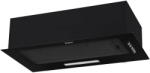 Amica Hota Incorporabila, 60 cm, 250 m³/h, 3 Trepte + Intensiv, Filtru Aluminiu, Iluminare LED, 63 dB, Negru (OMP6211B) Hota