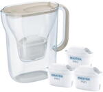 BRITA Style Essential water filter jug 2.4l + 3 cartridges, sand (Style Essential piaskowy + 3 wk?ady) - vexio Filtru de apa bucatarie si accesorii
