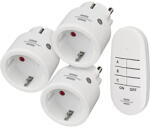 brennenstuhl Comfort-Line radio set Mini 3+1, switchable socket (white) (1507070)