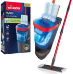 Vileda Mop plat pentru podele, Albastru/Gri (175774)