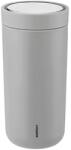 Stelton To Go Click Thermal Mug 0, 4 l soft light grey (685-13)