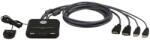 ATEN CS22HF 2-Port USB FHD HDMI Cable KVM Switch (CS22HF-AT)