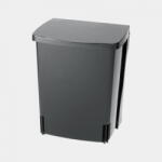 Brabantia Cos de gunoi dreptunghiular Built-in 10 l negru (395246) Cos de gunoi