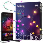 twinkly Instalatie pentru brad LED 6m 200 lights (TWKP200RGB-G)