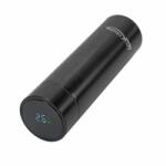 Heinner TERMOS Inox 450ML, Indicator. Led temperatura, Negru, pastrarea rece/calda a bauturilor (HR-AER-TM45N) - vexio
