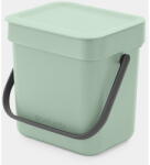 Brabantia Sort & Go Waste Bin Jade Green 3 L (211683) Cos de gunoi