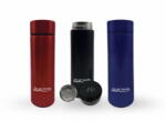 Heinner Termos Inox 450 ML, Albastru, Indicator led temperatura, pastrarea calda/rece a bauturilor (HR-AER-TM45) - vexio