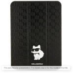KARL LAGERFELD Husa pentru iPad Pro 13 (2024) - Karl Lagerfeld Saffiano Magnetic Karl &Choupette (KLFC13PM24SAKCK) - Black (KF2345734) - vexio