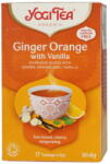 YOGI TEA - Ginger Orange with Vanilla - 17 Tea Bags (cfd-0200000982)