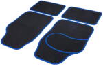 Carguard Set covorase auto textile universale Carguard 64 x 44 cm | 44 x 29 cm - negru - albastru (PAT001)