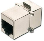 ASSMANN Cat6 Modular Coupler - Klasse E, 1: 1 belegt (DN-93613-1) - vexio
